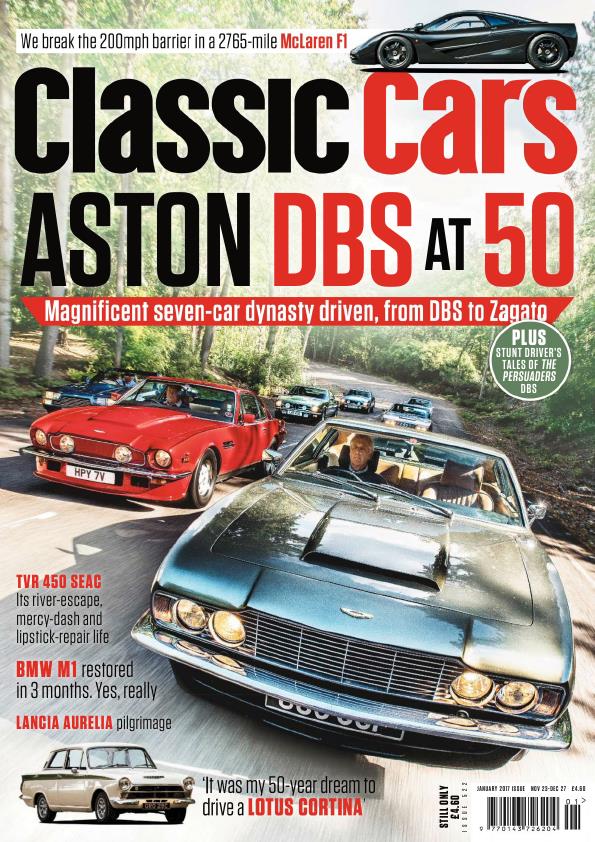 Журнал Classic Cars, january 2017